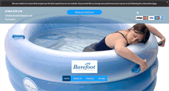 Desktop Screenshot of barefootbirthpools.co.uk